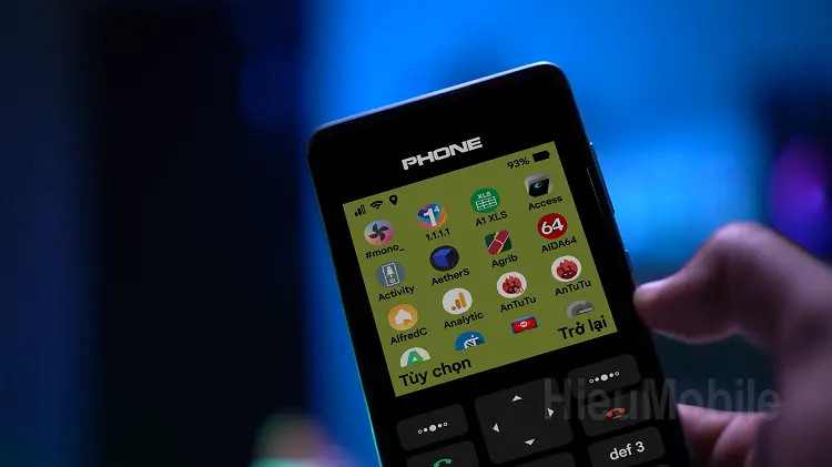 Đổi giao diện smartphone Android thành Nokia 1280 với Nokia Launcher